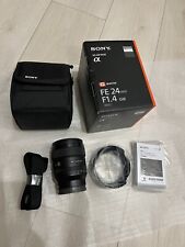 Sony FE 24mm f/1.4 GM Camera Lens - Black (SEL24F14GM) for Sony FE 24mm f/1.4 GM Camera Lens - Black (SEL24F14GM) for