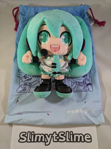 Peluche Hatsune Miku de Crypton Future Media MakeShip Edición Limitada x/7648 ¡NUEVO! - Imagen 1 de 10