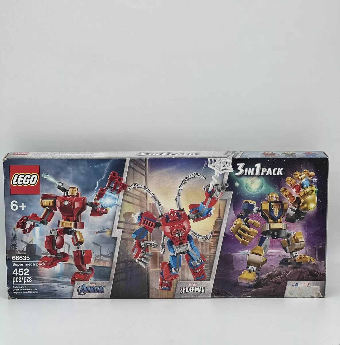 Lego Marvel Superheroes 3 Pack Set 