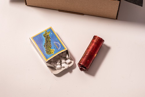 Caja de regalo cristiana de Navidad, icono de ángel, incensario, incienso, cuerda de oración, mechas - Imagen 5 de 10