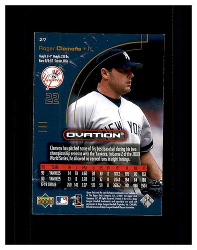 ROGER CLEMENS YOU PICK SEE SCANS OVER 600 !! TO CHOOSE INSERTS  YANKEES,RED SOXS - Picture 295 of 497