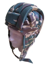 Original Airborne Paratroopers Padded Jump Helmet/Camo Pattern/NEW!Russia