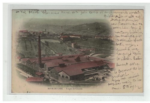 Carte Postale Ancienne CPA 42 – Rive De Gier, Le Pont De L'Industrie – France, Vers 1900