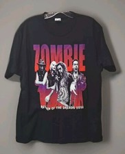 Rob Zombie Return Of The Dreads Tshirt Large Double Sided