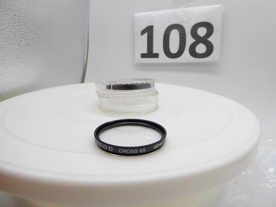 QUALITY KOOD 6X 6 X  46mm Cross Screen Effect Filter with keeper  vgc - Image 2 of 2