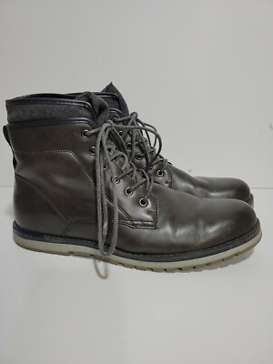 SONOMA BROWN WOOL AND POLYESTER LINED ANKLE MENS 11M BOOTS  display picture 1