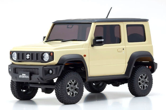 Coche de arrastre Kyosho 32523IV MINI-Z 4X4 Jimny Sierra gasa marfil metálico RTR Foto 2 de 4
