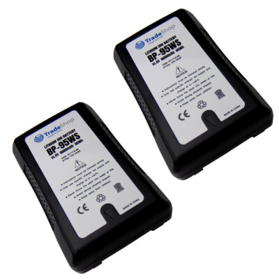 2x Akku 95Wh 6600mAh 14,4V für Sony DNW-7P DNW-A220 DNW-A28P DSR-300P