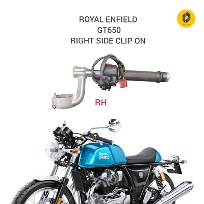 Fit For ROYAL ENFIELD GT650 RIGHT SIDE CLIP ON HANDLEBAR NEW PRODUCT  RAL00046B