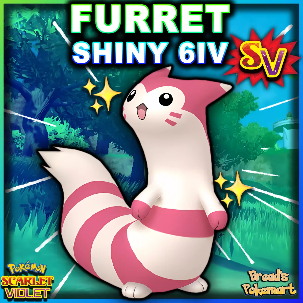 ✨ Shiny Pikachu ✨ 6IV ✨ Pokémon Scarlet and Violet