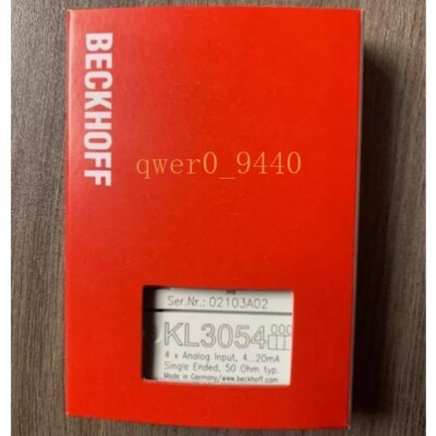 New Beckhoff KL3054 PLC Module KL 3054 In Box