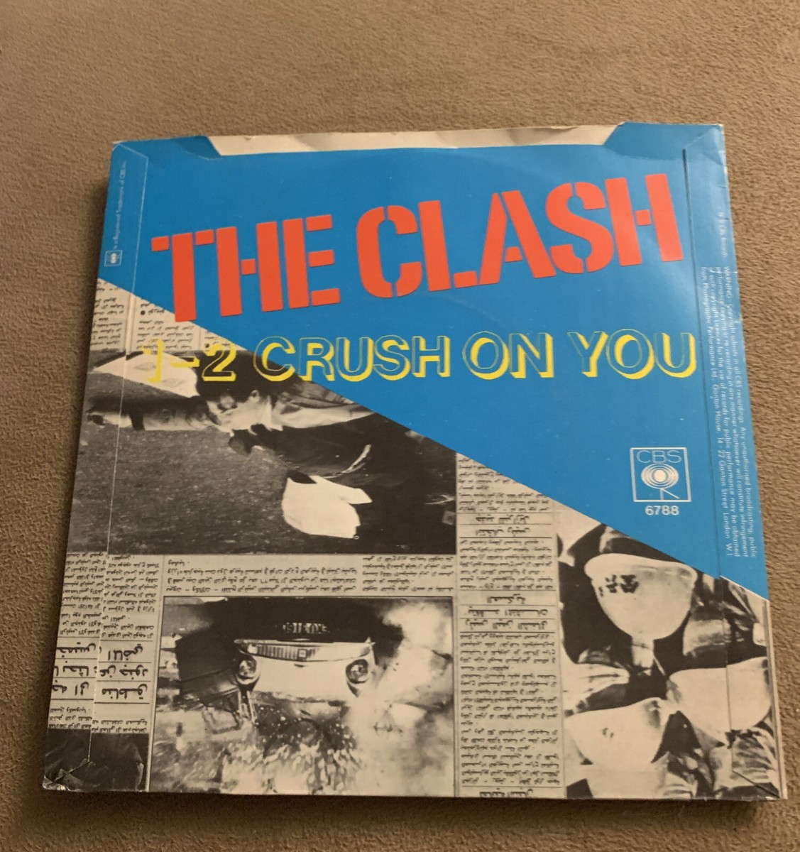 THE CLASH: Tommy Gun UK CBS 6788 Punk Rock 7” 45 | eBay THE CLASH: Tommy Gun UK CBS 6788 Punk Rock 7” 45 | eBay