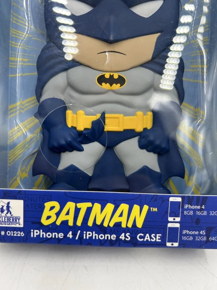Funda Carcasa Teléfono Batman Chara iPhone 4/4s Nueva Recubrimiento DC Comics #r Foto 4 de 4