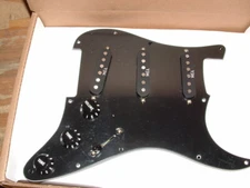 Seymour Duncan YJM Fury Loaded Pickguard  BLACK   New with Warranty