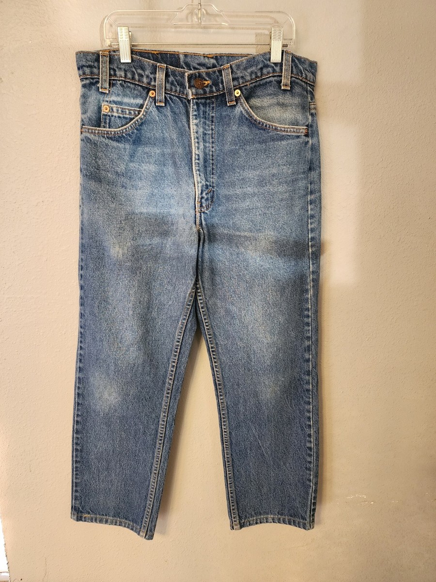 Levi's Vintage 90s 505 Reg Fit Straight - Orange Tab - Actual