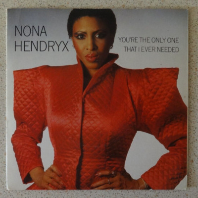 Nona Hendryx, You're The Only One That I Ever Needed 7'' blue vinyl, Arista