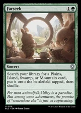 Farseek 0119 Non Foil Uncommon Bloomburrow Commander MTG NM