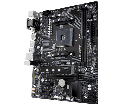 Gigabyte Technology GA-A320M-S2H Desktop computer motherboard,AMD,AM4 socket,ddr - Picture 2 of 4