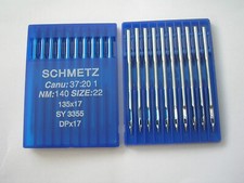 10 SCHMETZ INDUSTRIAL WALKING FOOT SEWING MACHINE NEEDLES 135X17 SIZE 140/22