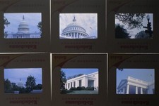 Lots Of 6 Kodachrome Transparencies Slides White House  Capitol September 1964