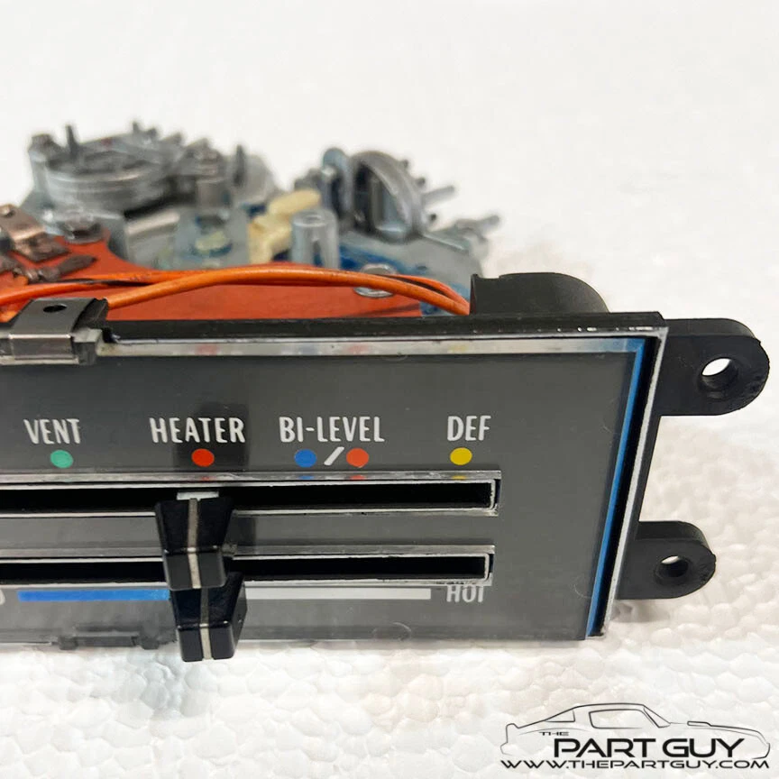 RBLT 72-73 Buick Riviera/LeSabre A/C Calentador Control Temperatura Climatizador AC 71 DIFF PERILLA Foto 3 de 4