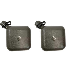2 Pack 2 Quart Canteen Standard Issue Olive Drab Green - New - mocinc.1982 