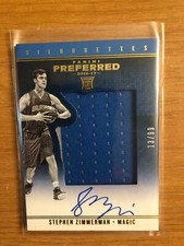 2016/17 Panini Preferred Stephen Zimmerman autograph jersey RC 13/99 DePaul
