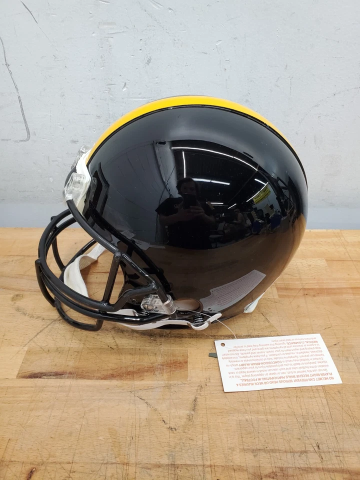 Casco Steelers Auténtico Tamaño Completo Firmado Jerome Bettis - Certificado de Autenticidad - HOF Foto 4 de 4