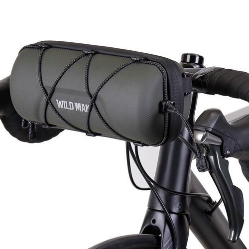 WILDMAN MTB Road Bike Handlebar Bag Folding Bike EVA Hard Shell Head Bag - Bild 2 von 10