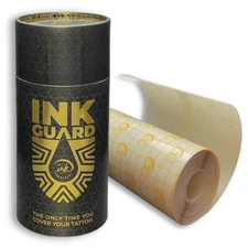 Ink Guard Tattoo Aftercare Bandage 6" x 32 Cover Up Tape Roll Highly Protective