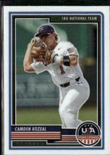 2023 Panini USA Baseball Stars & Stripes #54 Camden Kozeal