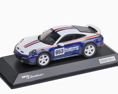 1:43 SPARK 2023 PORSCHE 911 992 Dakar #953 Roughroads rallye design DEALER !!!