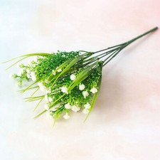 Artificial Flowers Fake Plant Outdoor Floral Greenery Shrubs BUY 2 GET 2 FREE