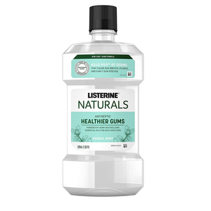 Listerine Naturals Antiseptic Mouthwash, Fluoride-Free ...