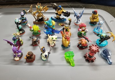 Skylanders Activision Lot of 23pc Mostly figures