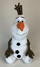 Disney Store Olaf Original Authentic Frozen Snowman Plush Stuffed Animal 15 in
