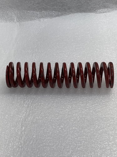 1-1/2 X 5-1/2 Inch Die Spring 104722 Medium Heavy Duty Red Raymond Coil - Afbeelding 3 van 4