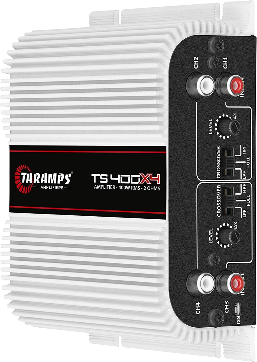 Taramps TS400X4 4チャンネル ステレオアンプ 2Ω 400W(Taramps Taramps TS400X4 4チャンネル ステレオアンプ 2Ω 400W(Taramps