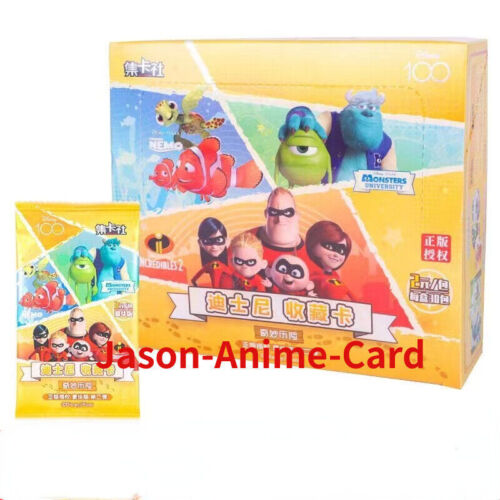 CardFun Card Fun Disney Pixar 100 Cartes à Collectionner Scellées Booster - Photo 1/6