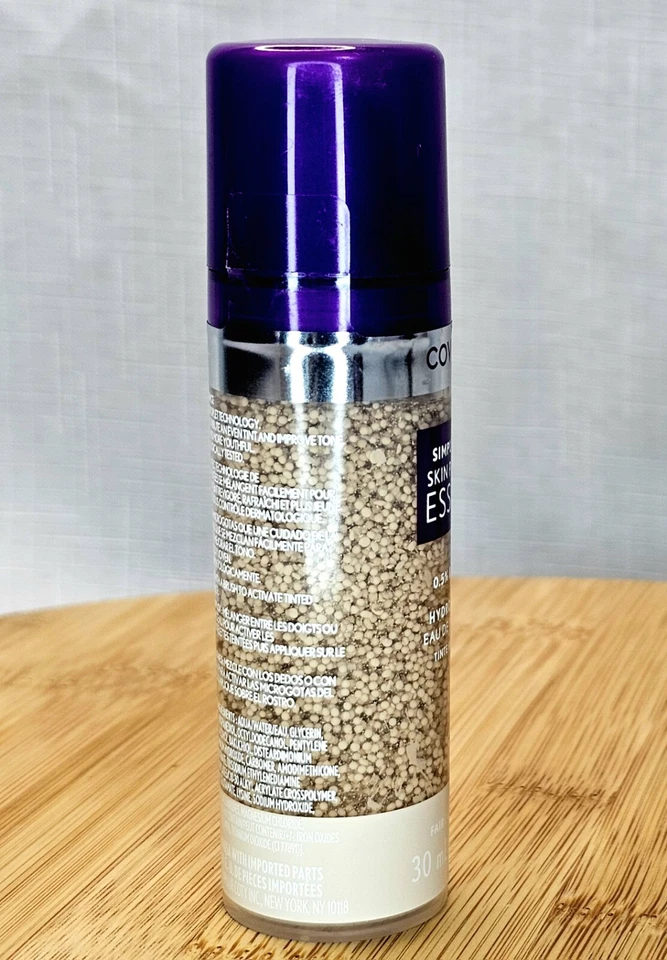 Covergirl Simply Ageless Skin Perfector Essence Foundation #10 Fair *Brand New* - Image 4 of 4