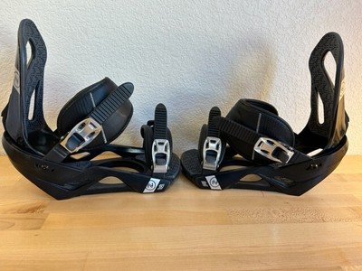 NEW! Nidecker Sky Men's Snowboard Bindings - Black Large/XL