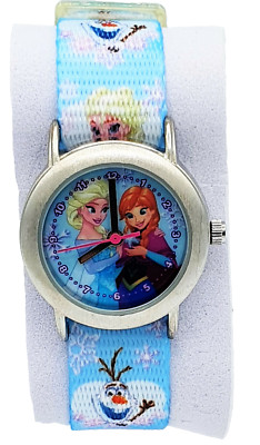 Kinder Armbanduhr Mädchen Uhr Girl Analog Disney Eiskönigin Frozen Anna und Elsa