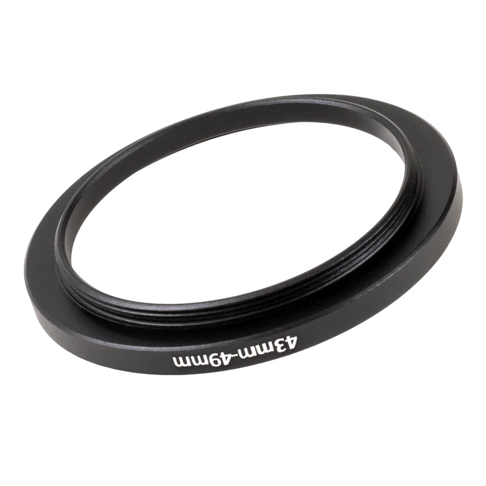 43mm to 49mm Stepping Step Up Filter Ring Adapter 43mm-49mm  - Image 2 of 3