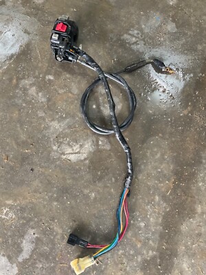 01-05 Yamaha Raptor 660 Start Stop Button Headlight Switch With Choke Cable