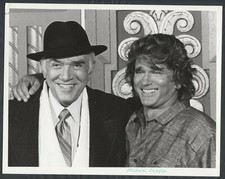 @Col Highway To Heaven ’86 Ep The Smile In Third Row LORNE GREENE MICHAEL LANDON