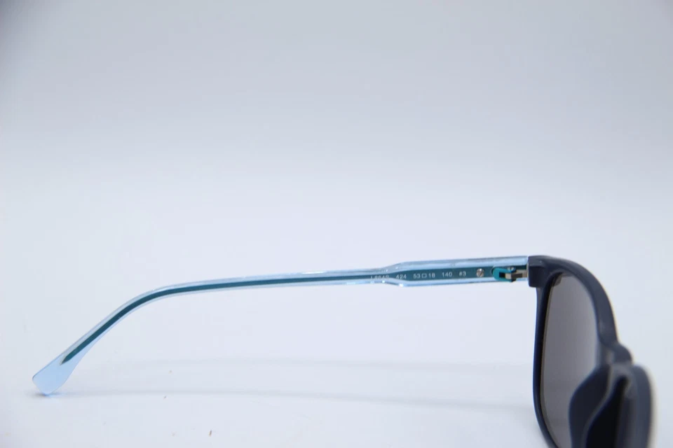 GAFAS DE SOL LACOSTE L864S 424 AZUL MARINO ESPEJADO AUTÉNTICO DISEÑADOR 53-18 Foto 3 de 4