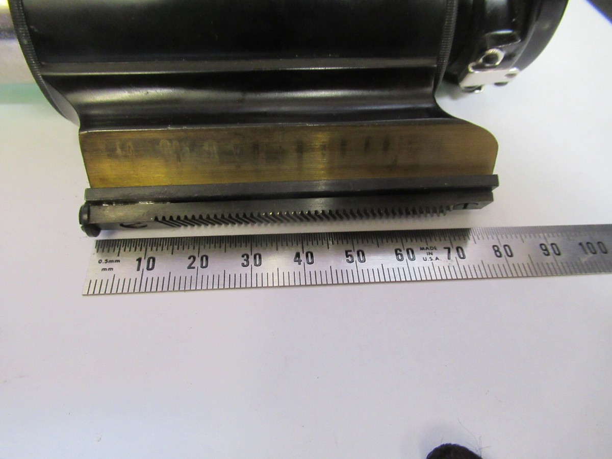 【美品】1886年〜1898年　S.G. & L社 「US.TUBULER 」 ANTIQUE SPENCER TUBUS + NOSEPIECE MICROSCOPE PART OPTICS AS