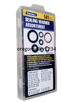 #ad #ad BRAND NEW Store house 141 pc sealing washer assortment with plastic storage $10.95