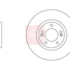 Disque de frein Hyundai TRAJET