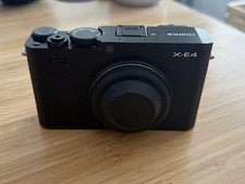 Fujifilm X-E4 26.1MP Mirrorless Digital Camera - Black Body Only Grip